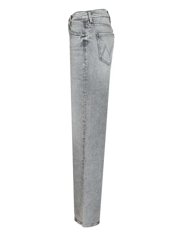 Mother Grey Denim Pants - Image 3