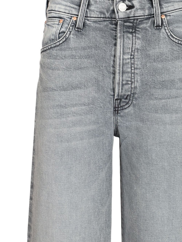 Mother Grey Denim Pants - Image 4