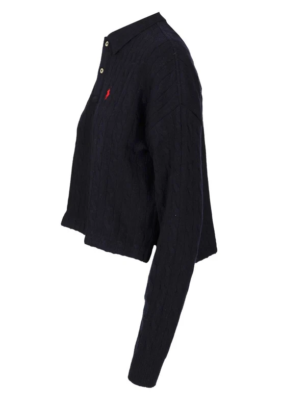 Polo Ralph Lauren Navy Knitted - Image 3