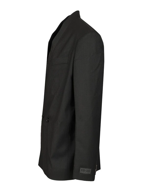 Kenzo Black Tailored Jackets - Image 3