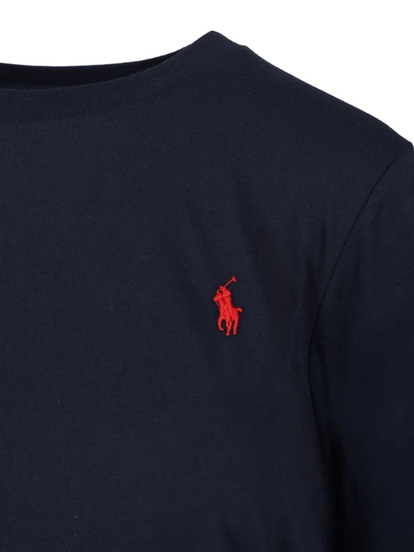 Polo Ralph Lauren Navy Long Sleeve - Image 3