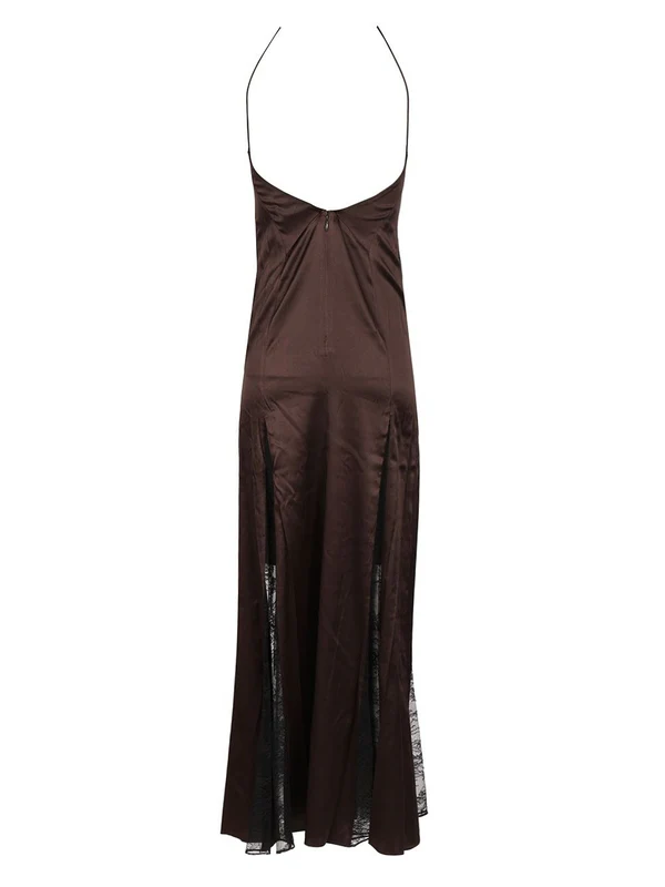 Staud Brown Long Dress - Image 2