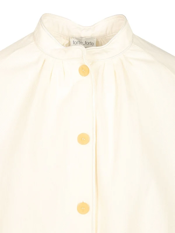 Forte_Forte White Shirts & Blouses - Image 4
