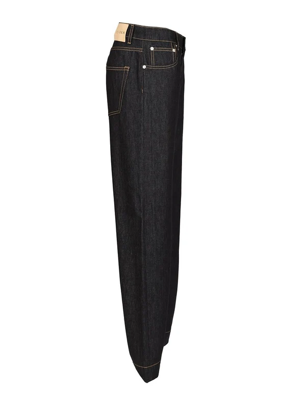 Alexander Mcqueen Navy Denim Pants - Image 3