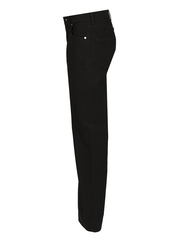 Alexander Mcqueen Black Denim Pants - Image 3