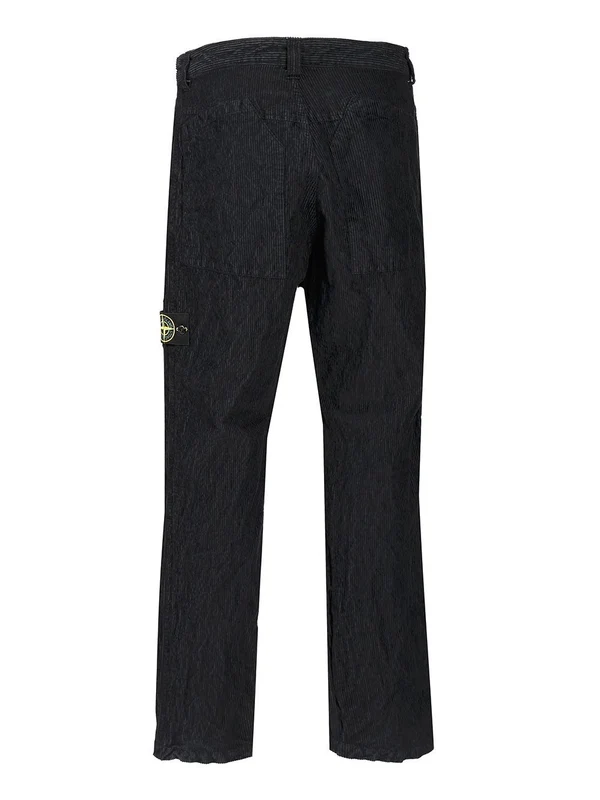 Stone Island Blue Casual Pants - Image 2
