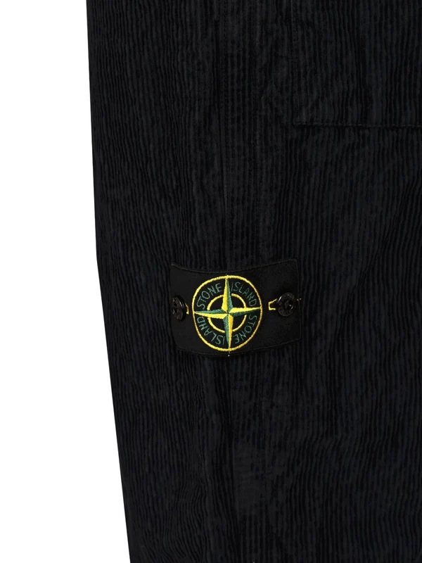 Stone Island Blue Casual Pants - Image 5