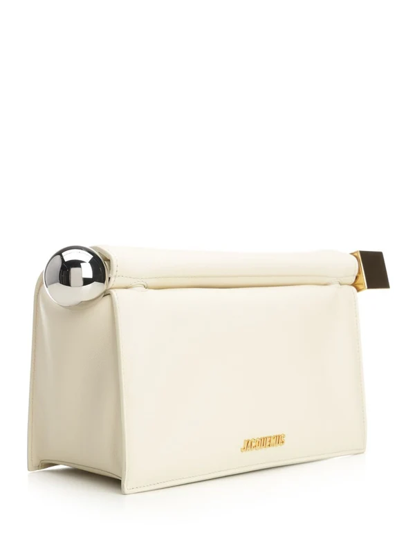 Jacquemus White Clutch Bags - Image 2