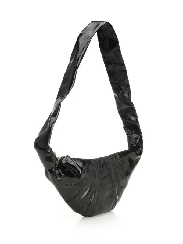 Lemaire Croissant Small Black Cross Bags - Image 2