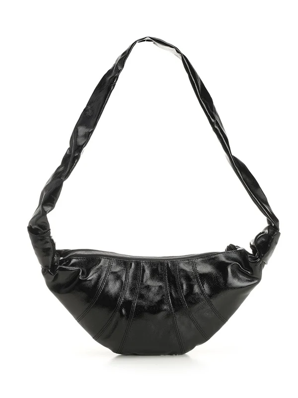Lemaire Croissant Small Black Cross Bags - Image 3