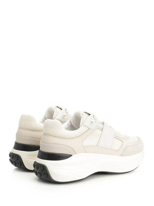 Tod'S White Low Top Sneakers - Image 3