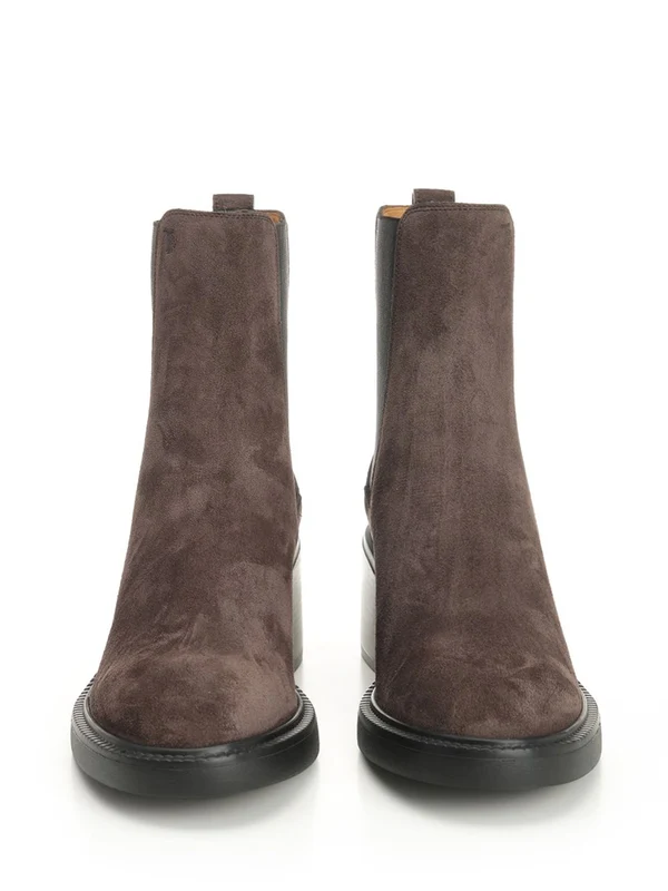 Tod'S Brown Ankle Boots - Image 5