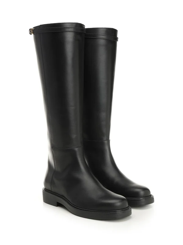 Tod'S Black High Boots - Image 2