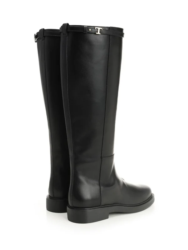 Tod'S Black High Boots - Image 3