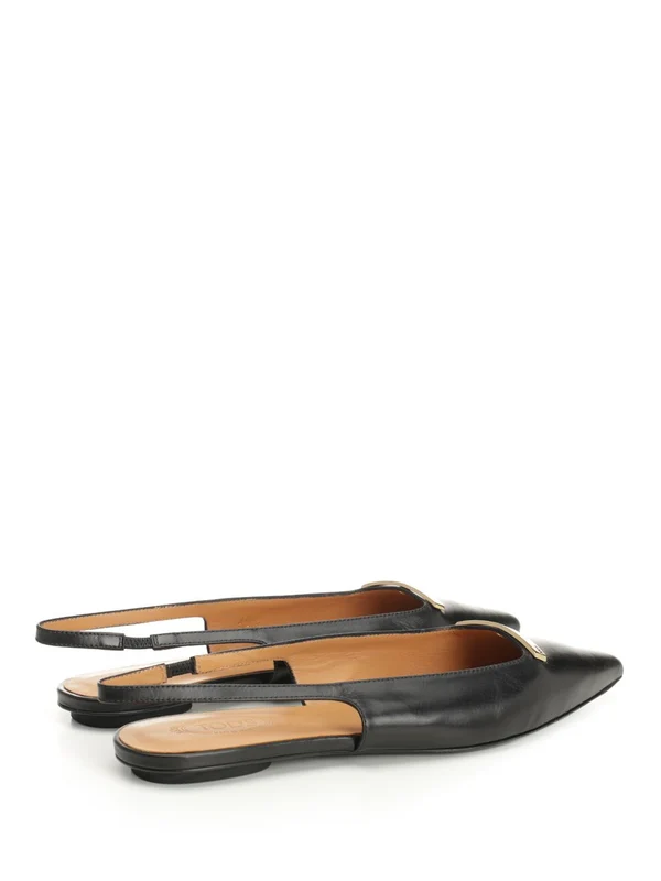 Tod'S Black Flat Shoes - Image 3