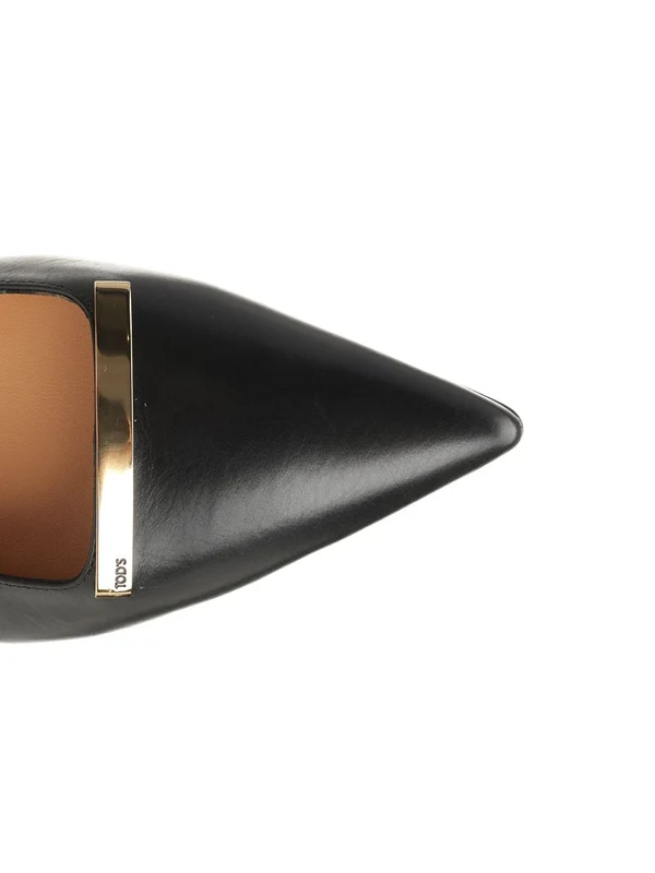 Tod'S Black Flat Shoes - Image 4