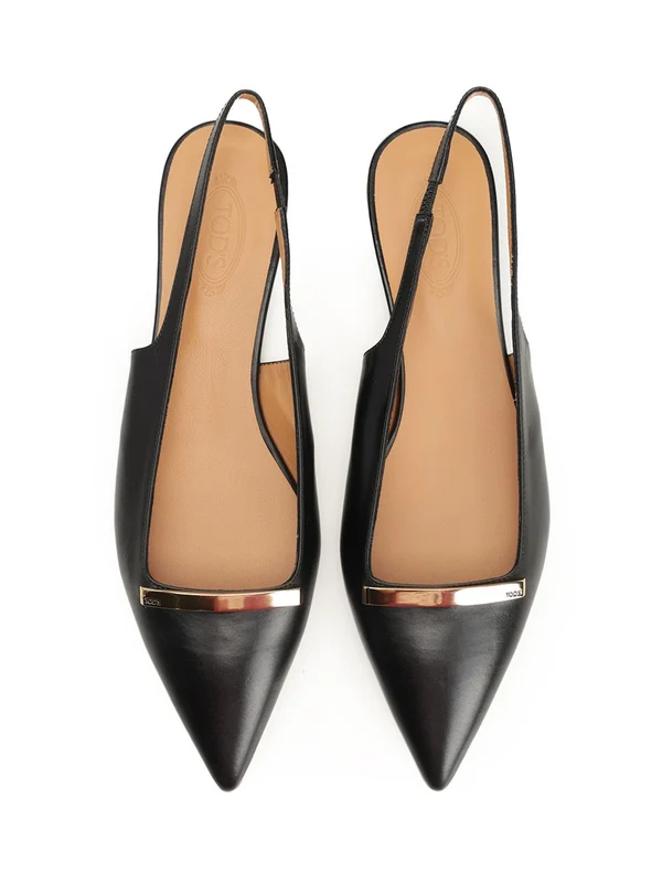 Tod'S Black Flat Shoes - Image 5