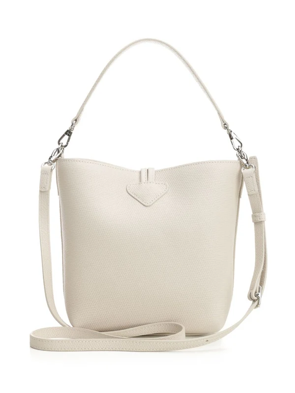 Longchamp White Bucket Bags - Image 3