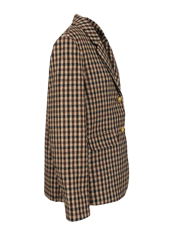 Ganni Brown Tailored Jackets - Image 3