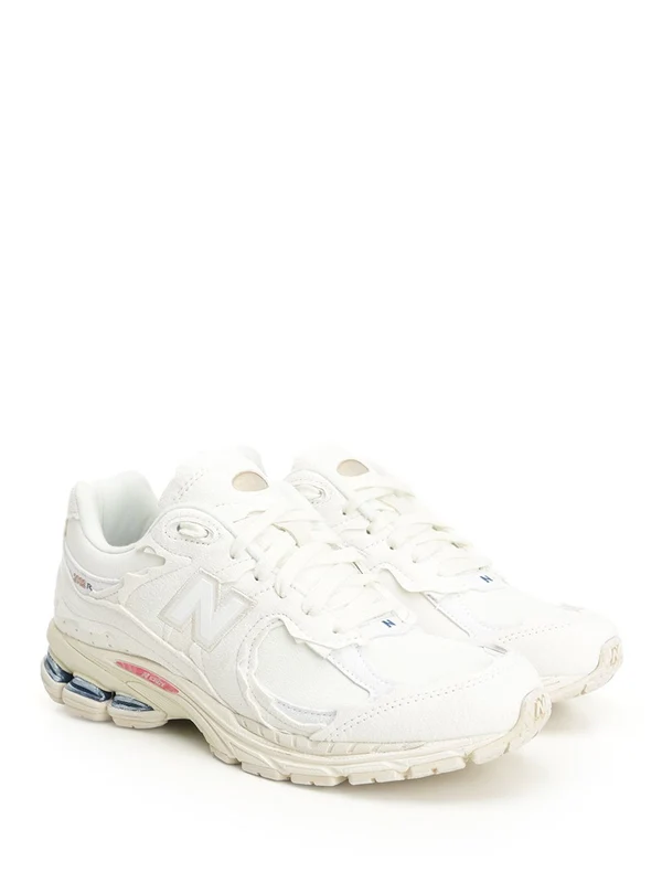 New Balance White Low Top Sneakers - Image 2