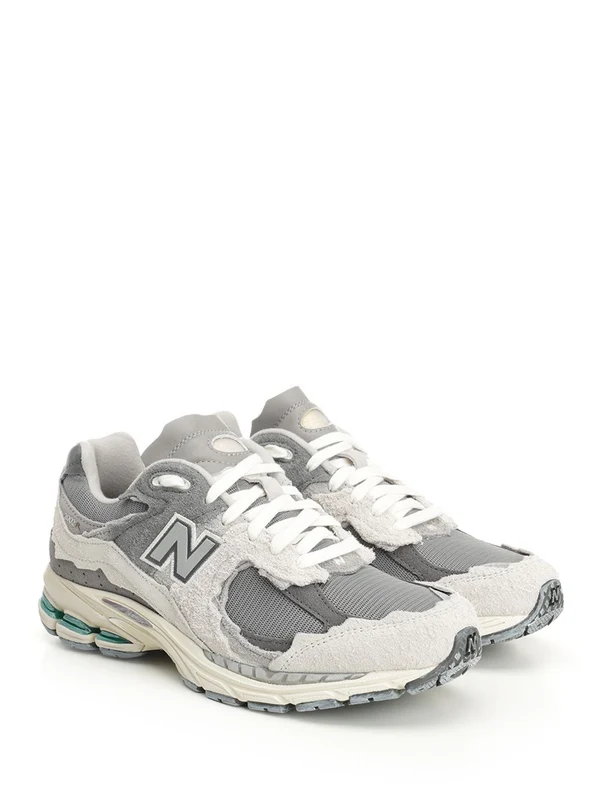 New Balance Grey Low Top Sneakers - Image 2