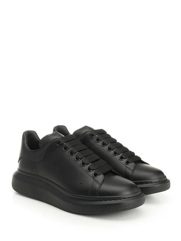 Alexander Mcqueen Black Low Top Sneakers - Image 2