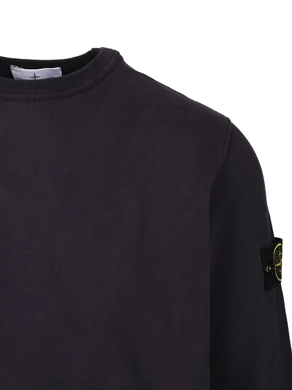 Stone Island Navy Sweatshirts - Image 4
