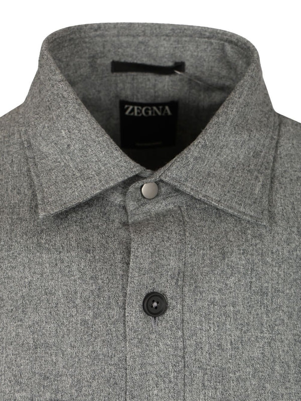 Ermenegildo Zegna Grey Shirts - Image 5