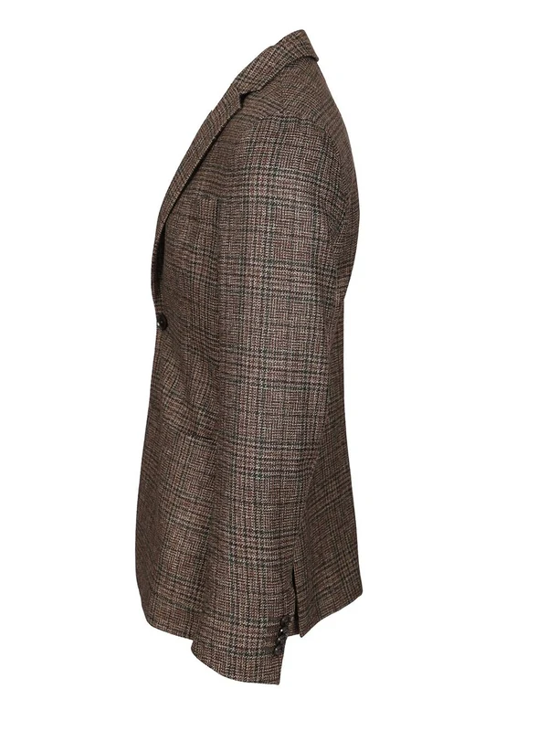 Ermenegildo Zegna Brown Tailored Jackets - Image 3