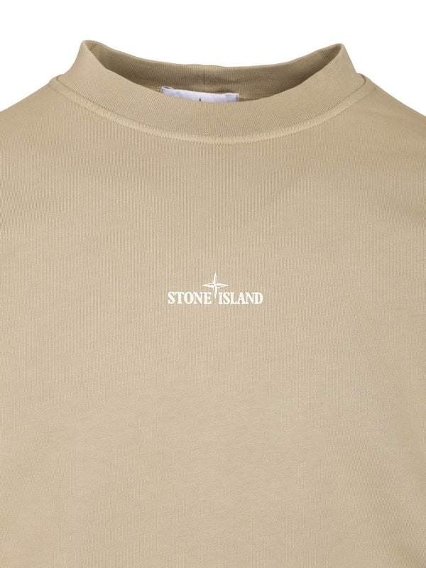 Stone Island Beige Sweatshirts - Image 3