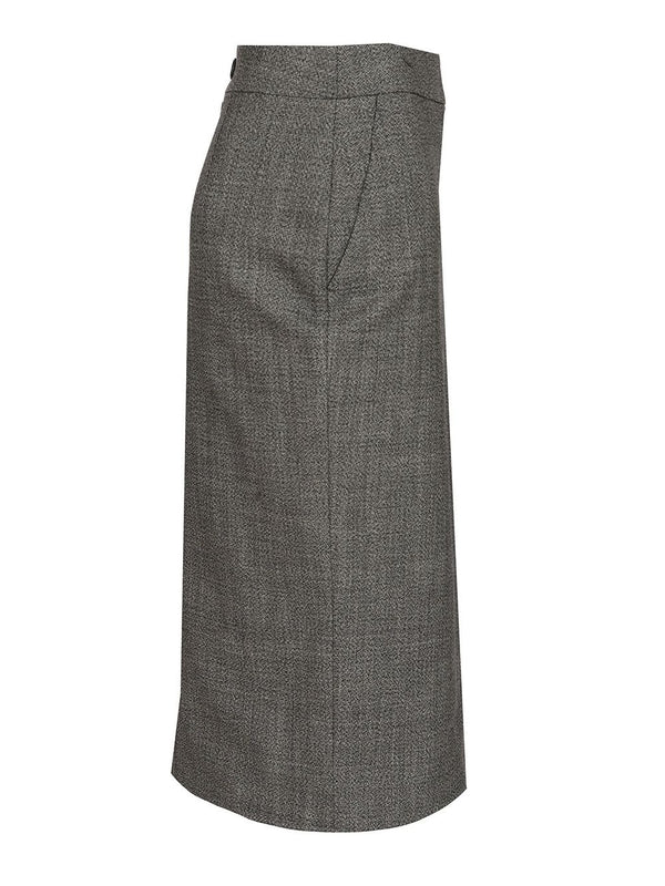Alexander Mcqueen Grey Skirts - Image 3