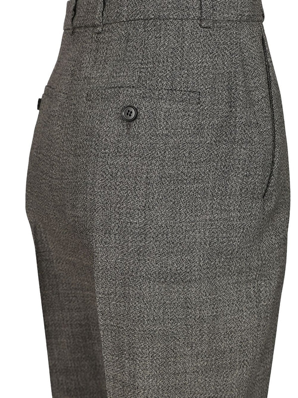 Alexander Mcqueen Grey Tailored Pants - Image 5