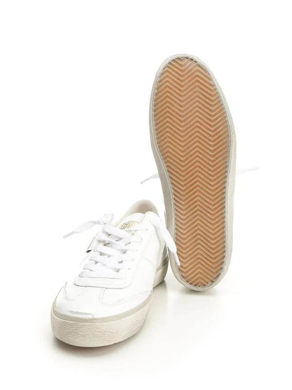 Golden Goose White Low Top Sneakers - Image 5