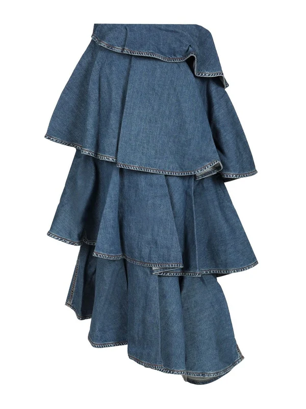 Alaia Blue Skirts - Image 2