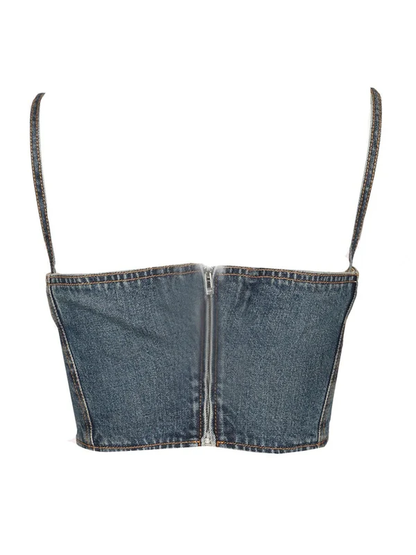 Alaia Blue Sleeveless - Image 2