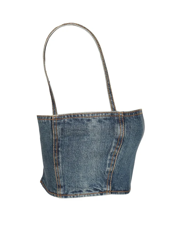 Alaia Blue Sleeveless - Image 3