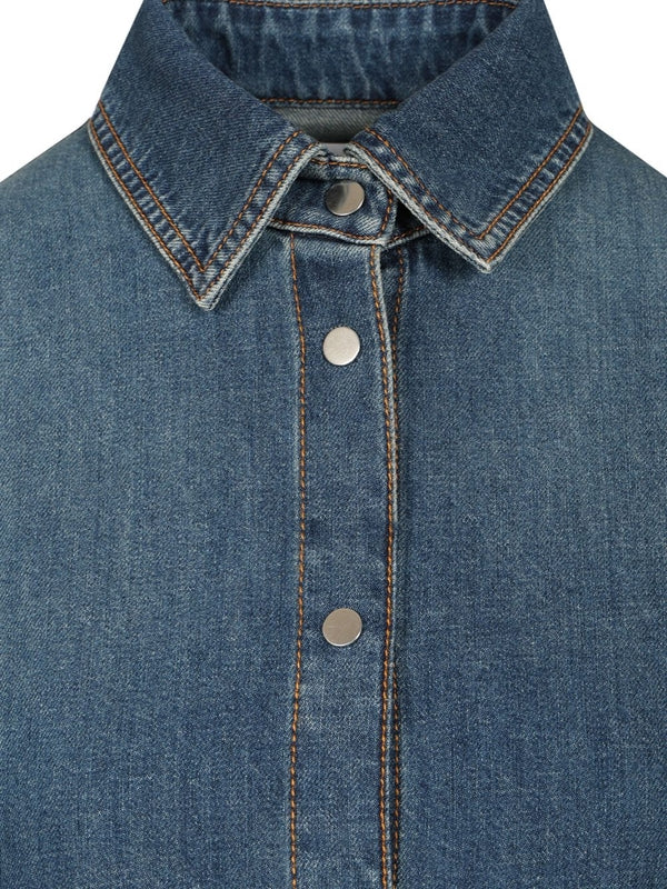 Alaia Blue Shirts & Blouses - Image 4