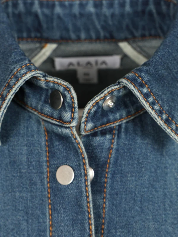 Alaia Blue Shirts & Blouses - Image 5