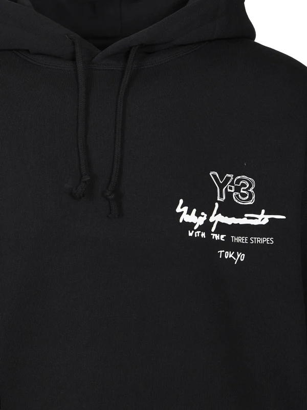 Y-3 Black Hoodies - Image 4