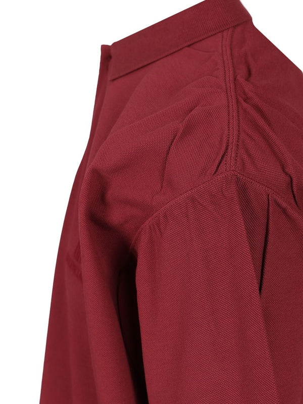 Balenciaga Burgundy Polo Shirts - Image 3