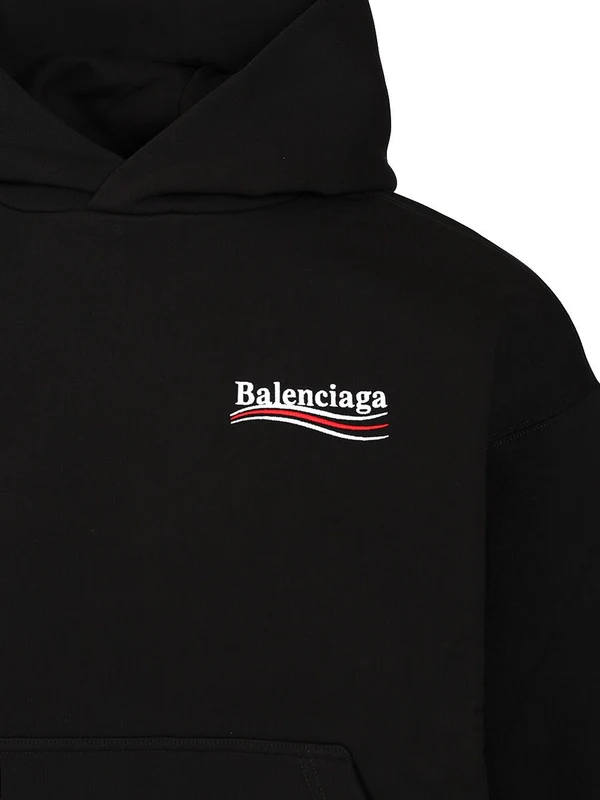 Balenciaga Black Hoodies - Image 3