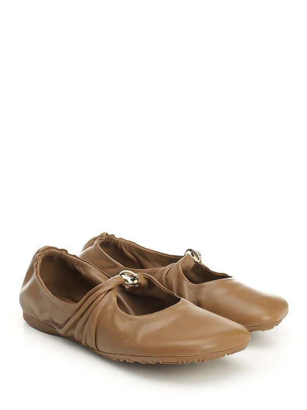 Loewe Beige Flat Shoes - Image 2