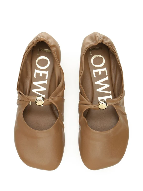 Loewe Beige Flat Shoes - Image 5