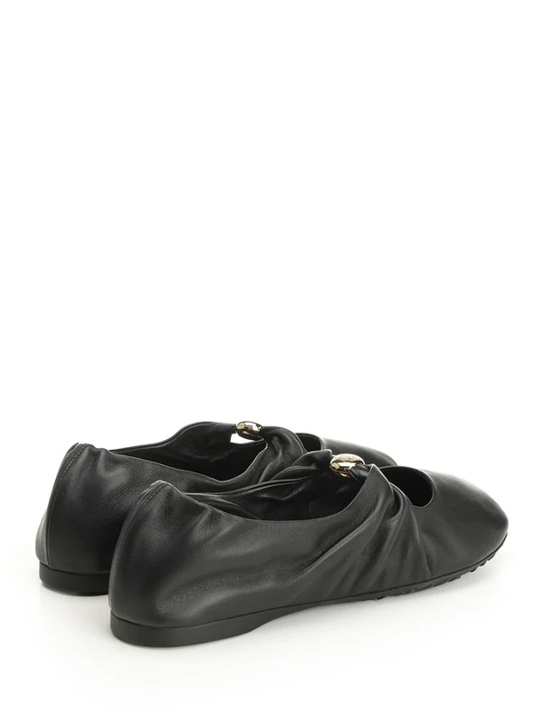 Loewe Black Flat Shoes - Image 3
