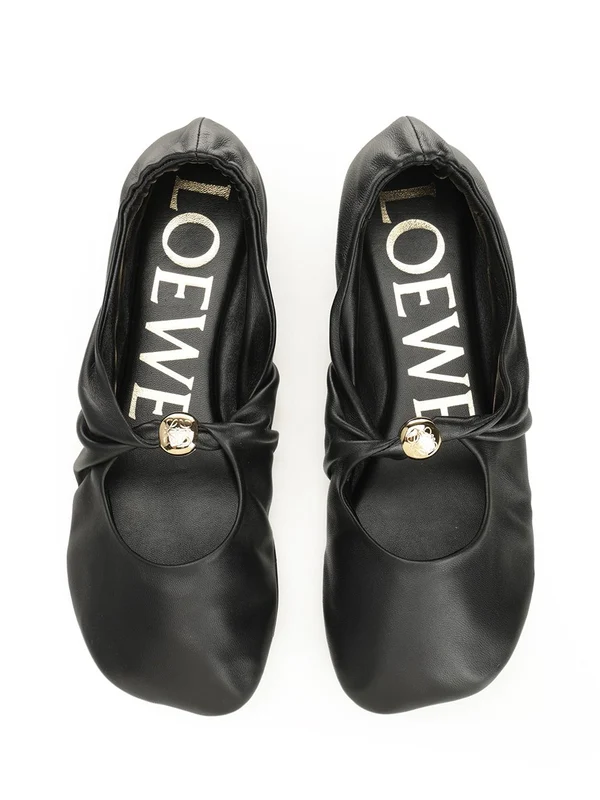 Loewe Black Flat Shoes - Image 5