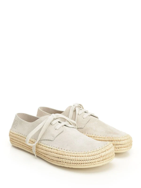 Loewe Beige Low Top Sneakers - Image 2