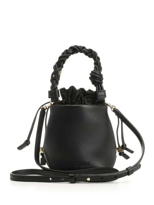 Ganni Black Tote Bags - Image 3