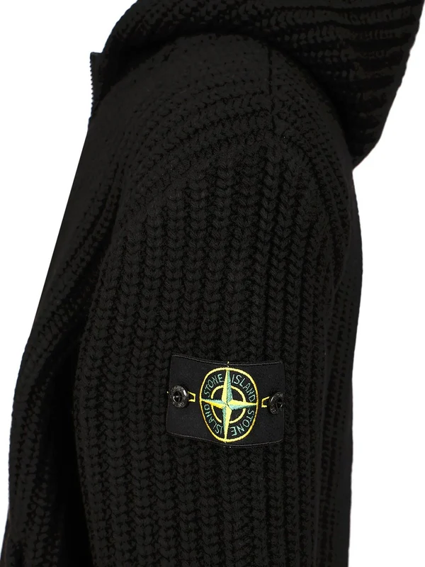 Stone Island Black Hoodies - Image 5