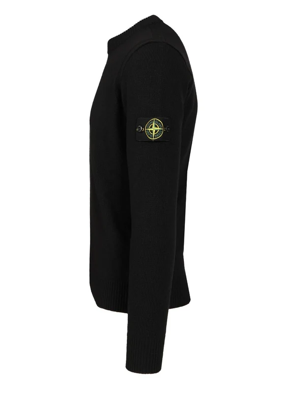 Stone Island Black Knitted - Image 3