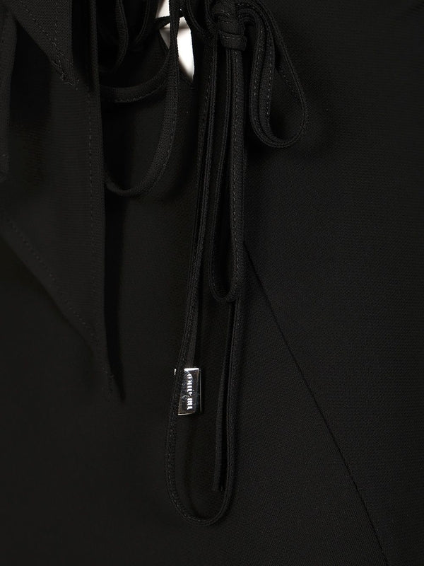 The Attico Black Midi Dress - Image 7